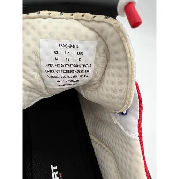 Polo Ralph Lauren PS200 SK HTL Men's Red Blue White Shoes Size 14 NEW Athletic Shoes